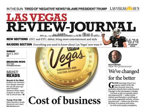 las vegas review journal today.